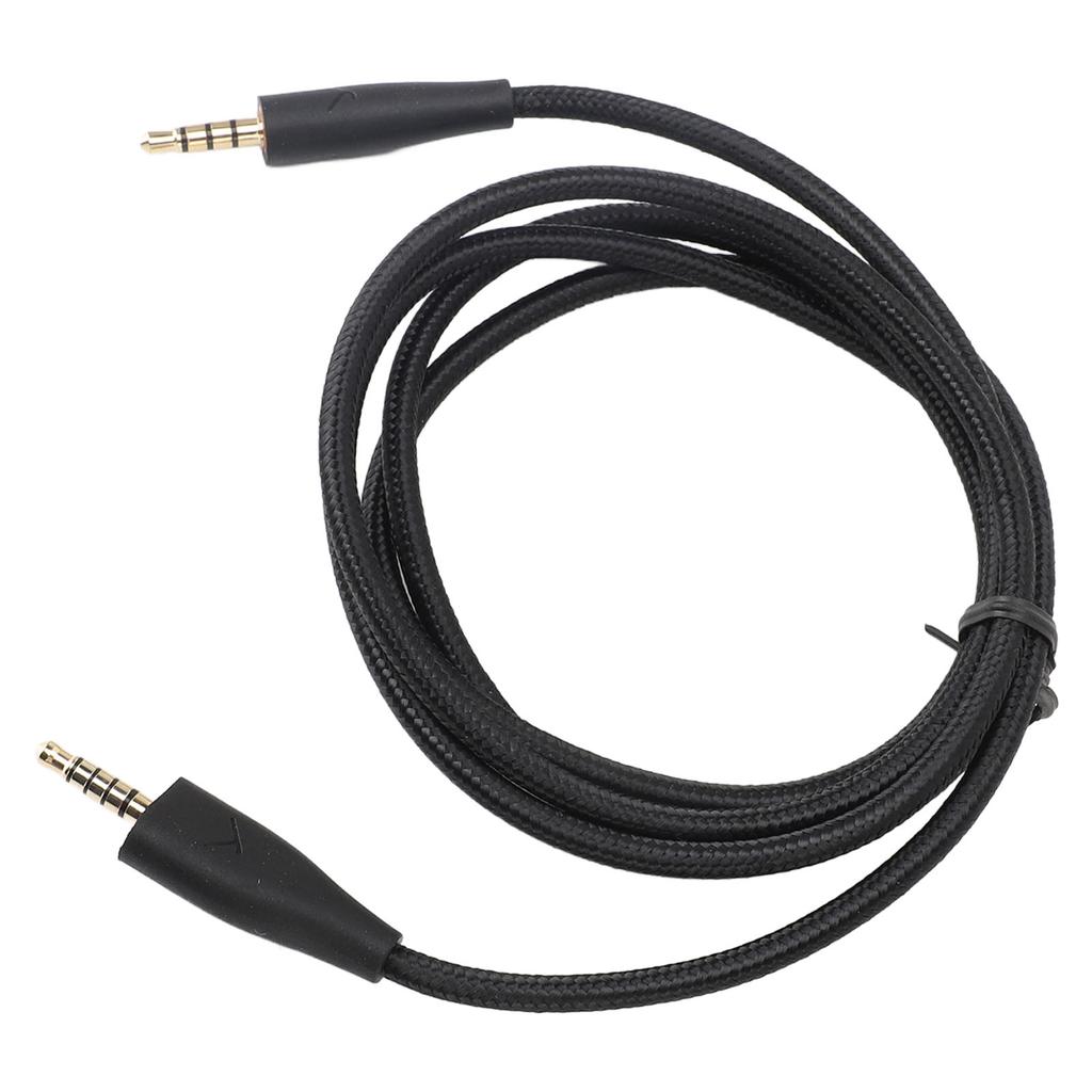 Hdset Cable 3.5mm OFC Replacement for MMX100 Hdphone Plug and Play PC Computer Accessories 1.2m