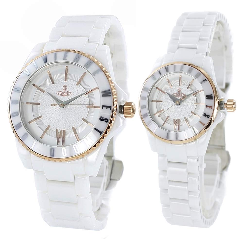 

Vivienne Westwood Time Machine Pair Watch VV048RSWHVV088RSWH [Used]