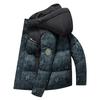 Winter New Style Chinese Style Thickened Short Hooded Down Jacket 90 Velvet Men's Casual Trendy Warm Down Jacket