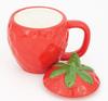 Sun Art Cute Tableware and Fruit Strawberry and Lemon 140ml "Vegetable Series" Mug, (SAN2916)