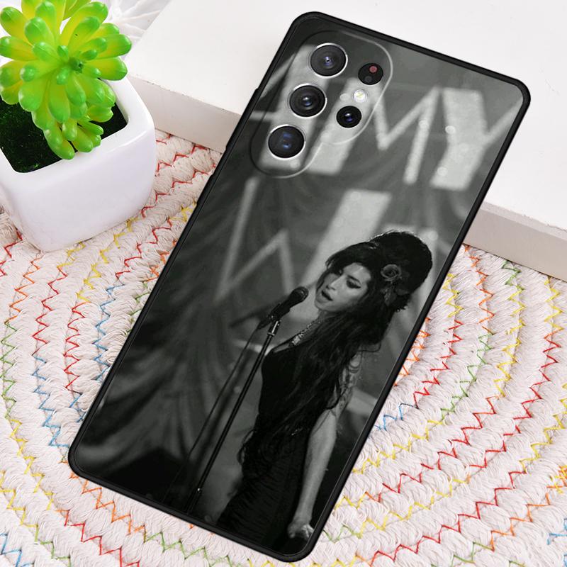 Amy Winehouse Legardary Singer Phone Case for Samsung Galaxy Note 10 Pro S26 Ultra S23 S24 FE S25 S21 S22 PLUS Shockproof Cove