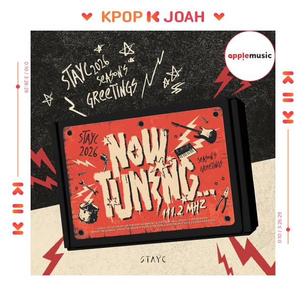 

[POB] STAYC [NOW TUNING… 111.2MHz] 2026 SEASON S GREETINGS APPLEMUSIC POB