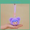 Doll Bear Cute Head Plush Keychain Toy Backpack Accessory Birthday Gift