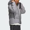 adidas Daunenjacken Unisex Grau Mit Kapuze Mittelschwere Daunenjacke IW0784