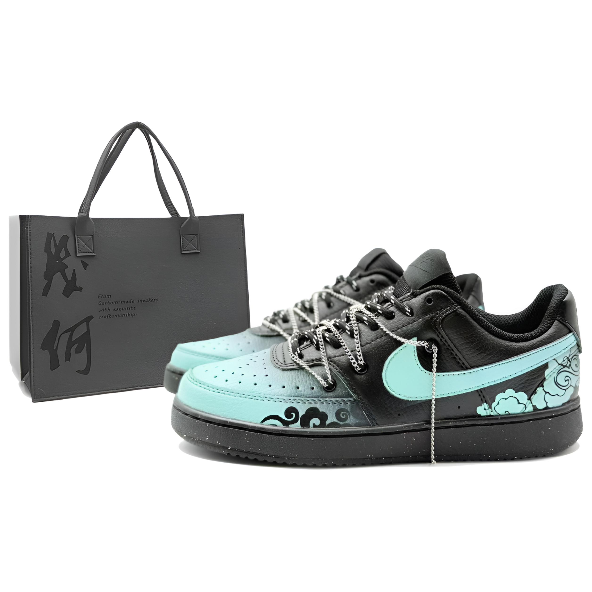 

Nike Court Vision Low NN Abrasion Resistant Low top Skateboard Shoes Unisex DH2987-002(Team1284- S) 40