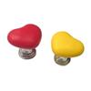 1Pcs Bathroom Water Tank Buttons Heart Shape Toilet Presser Love Toilet Press Button Bathing Room Decor Nail Protector