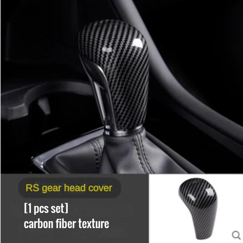 Car Gear Head Shift Knob Handle Cover Trim Sticker for Mazda 2 3 6 BM GJ Demio CX3 CX5 CX8 CX9 Axela 2014-2024 2024 Accessories