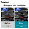 Carbon Fiber Style Interior Sticker for Honda Accord 2013 2014 2015 2016 2017 LHD Interior Panel