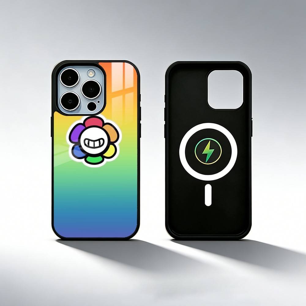 D-Dandy World Phone Case For iPhone17,16,15,14,13,12,11 Plus,Pro Max Magnetic For Magsafe Wireless Charging