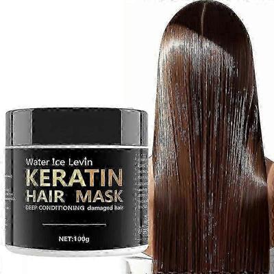 Maschera per Capelli alla Cheratina - Balsamo Profondo per Capelli Secchi e Danneggiati - Idrata, Ripara le Punte Doppie, Nutre - Trattamento Profondo per Capelli alla Cheratina - Capelli Profondamente Balsamati