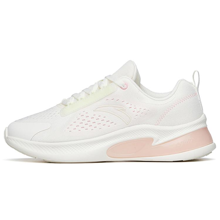 

New Anta Running Collection Cushioning Anti Slip And Wear Resistant Low Top Running Shoes Women s White Green 122225522-4 36