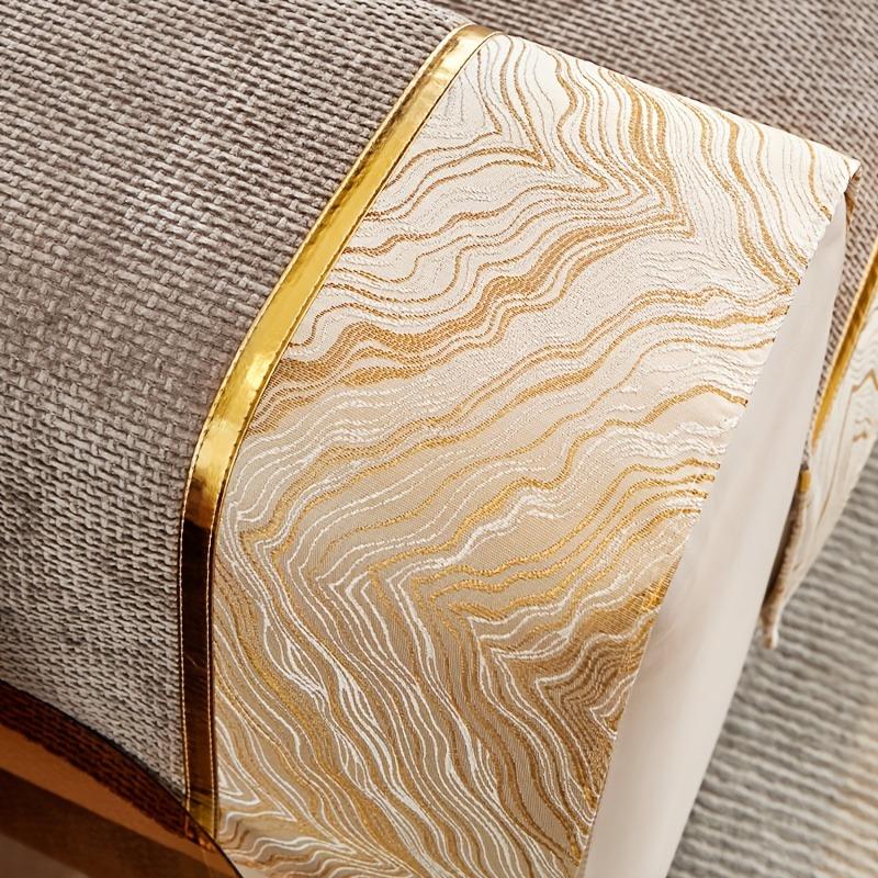 Light Luxury Chenille Sofa Cover For Living Room Pets Kids Sofa Towel Mat Solid Color Non-Slip Couch Cushion Slipcover