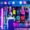 Lets Glow Party Decorations&Neon Birthday Party Decorations,Neon Let's Glow Party Backdrop,Lets Glow Backdrop,Glow in The Dark Backdrop&Neon Backdrop