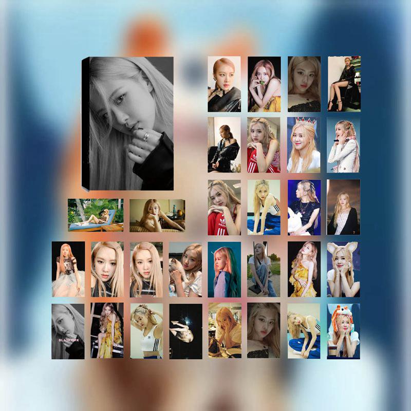 

Корейский KPOP BLACKPINK Девушки Коллективное высокое качество Фотокарта ПВХ карты Самодельная фотокарта LOMO