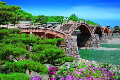 EPOCH 2016 Very Small Piece Jigsaw Puzzle Japanese Scenery Kintai Bridge Yamaguchi X Comes with Spatula and Score Ticket Included EPOCH - (50 75cm)