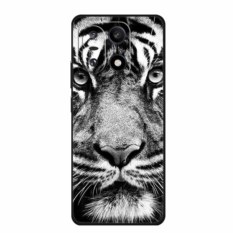 For OnePlus 15 5G Case Black TPU Cool Wolf Animals Silicone Phone Cover For OnePlus 15 2025 Protection Shells CPH2745 Coque Para