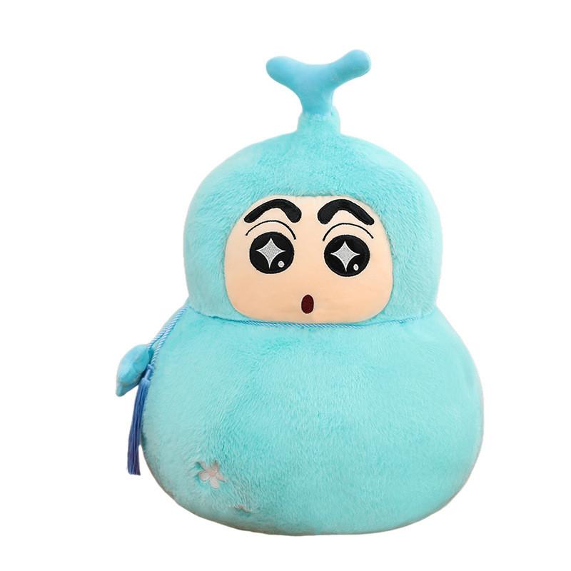 Shinchan Crayon Plush Doll With Hulu Design And Pp Cotton Filling For Gift Kids