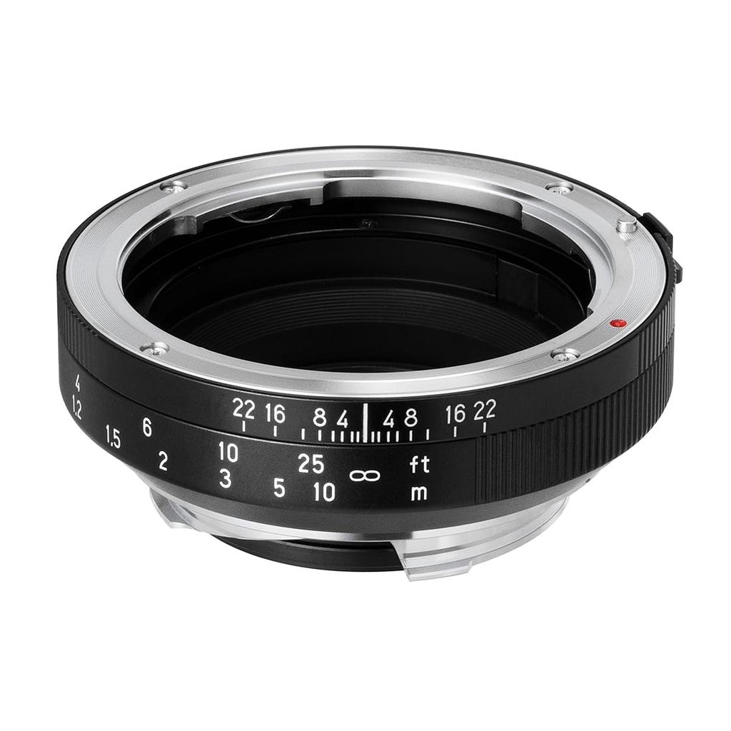 SHOTEN Mount Adapter PK-LM R50 (Pentax K Mount Lens To Leica M Mount Adapter) with Rangefinder-Coupled Helicoid