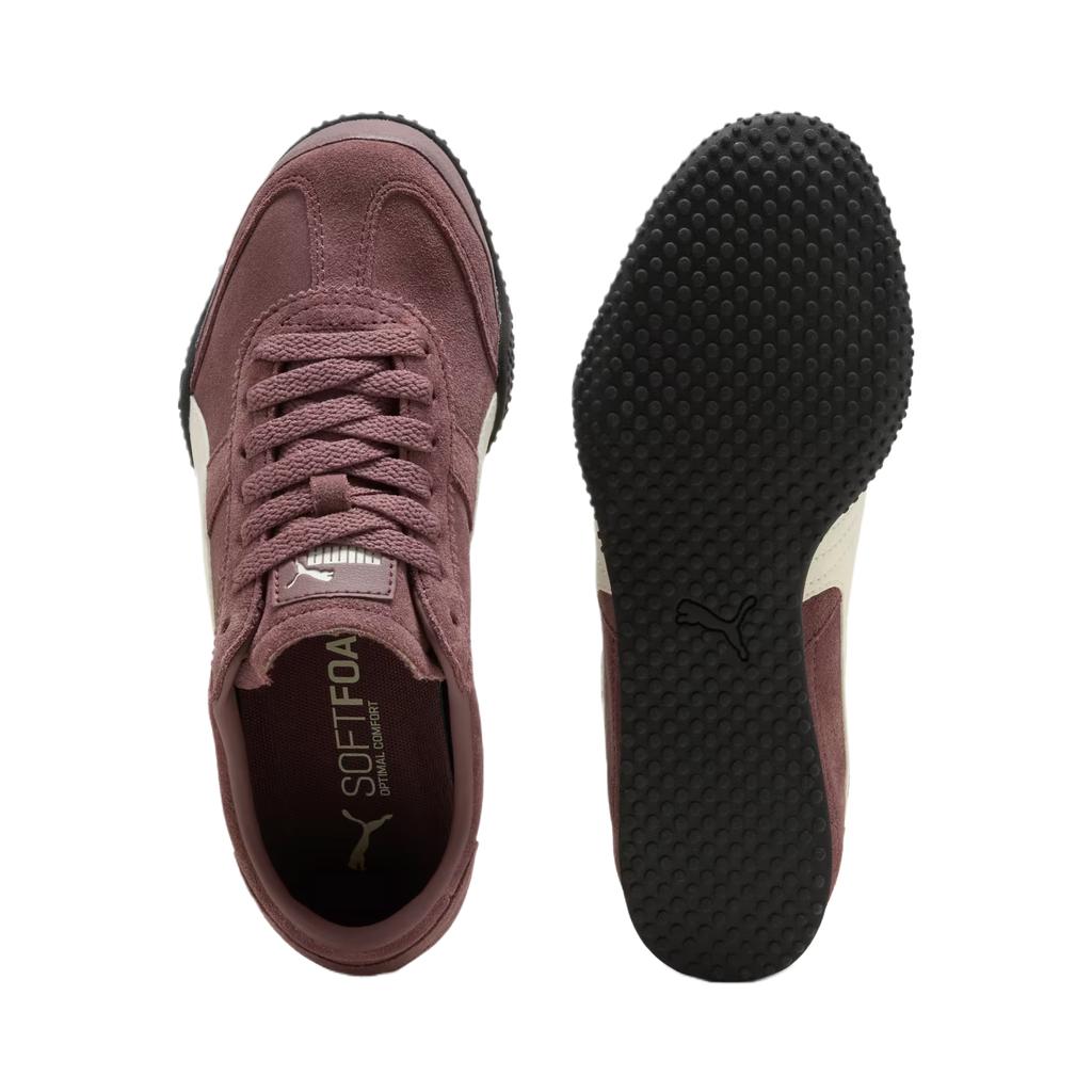 Women's Sneakers PUMA Bella Casual Shoes Women's Low-top Rich Cocoa-PUMA Black