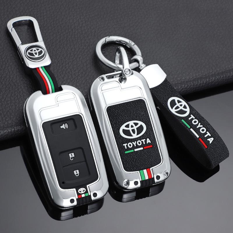 Car Remote Key Case Cover Shell for Toyota Corolla Camry RAV4 Highlander Auris CHR Avalon Land Cruiser Auto Keychain Accessories