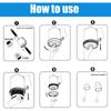 Inline Pool Leaf Canister Leaf Trap Pool Vacuum Filter for Hayward W560 W26705 and Pentair R211084