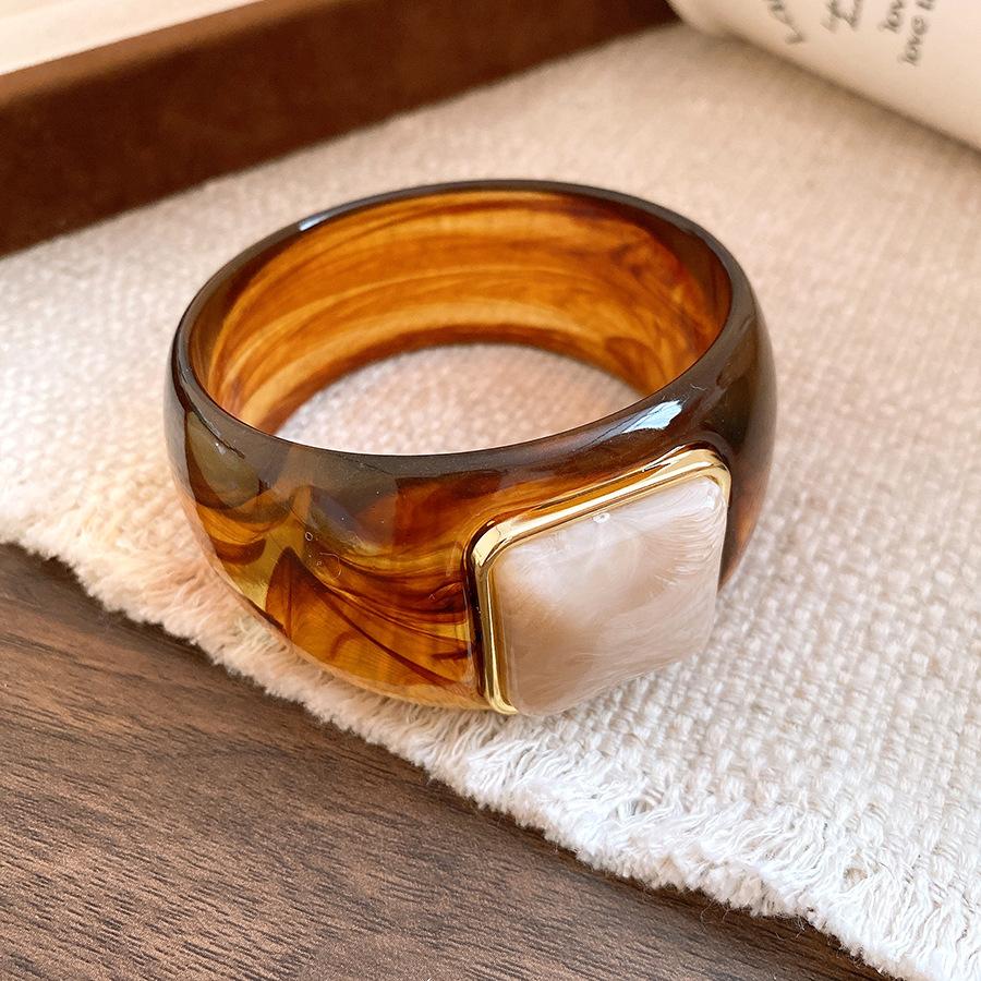Gradient Acrylic Square Bracelet Fashion Wholesale Jewelry