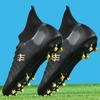Men Football Boots Breathable Professional Turf Training Soccer Shoes Outdoor Non-slip Long Spikes Adult Futsal Football Shoes