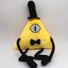 Bill Cipher Cartoon Soft Plush Toy Doll Collectible Gift For Kids 28cm