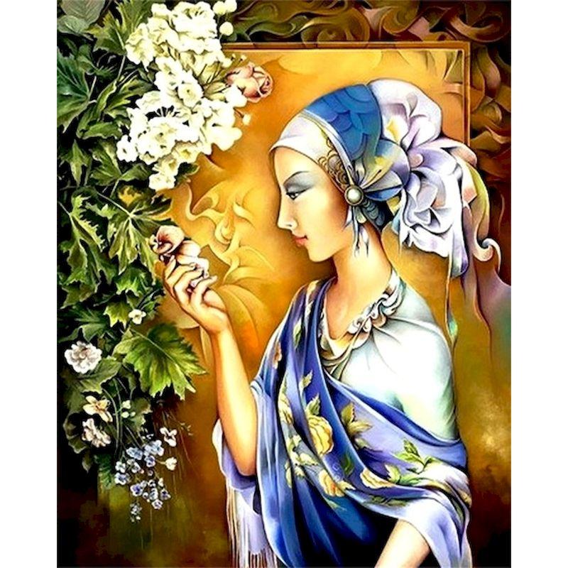 5D DIY Diamond Painting Women Kits Cross Stitch Diamond Embroidery Rhinestone Art Home Decoration Adults Picture Kits
