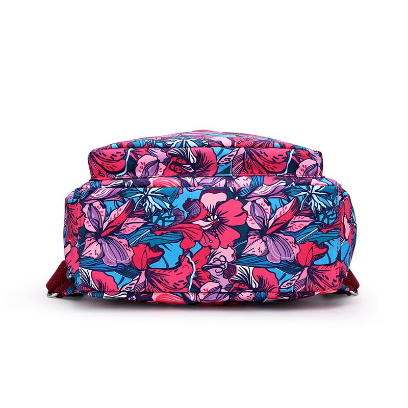 Women's Large-capacity Printed Backpack Mom Backpack