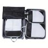 4pcs Travel Luggage Compression Bags, Lightweight Versatile Clothes Organizers, Lightweight Expandable Versatile Dustproof Bags