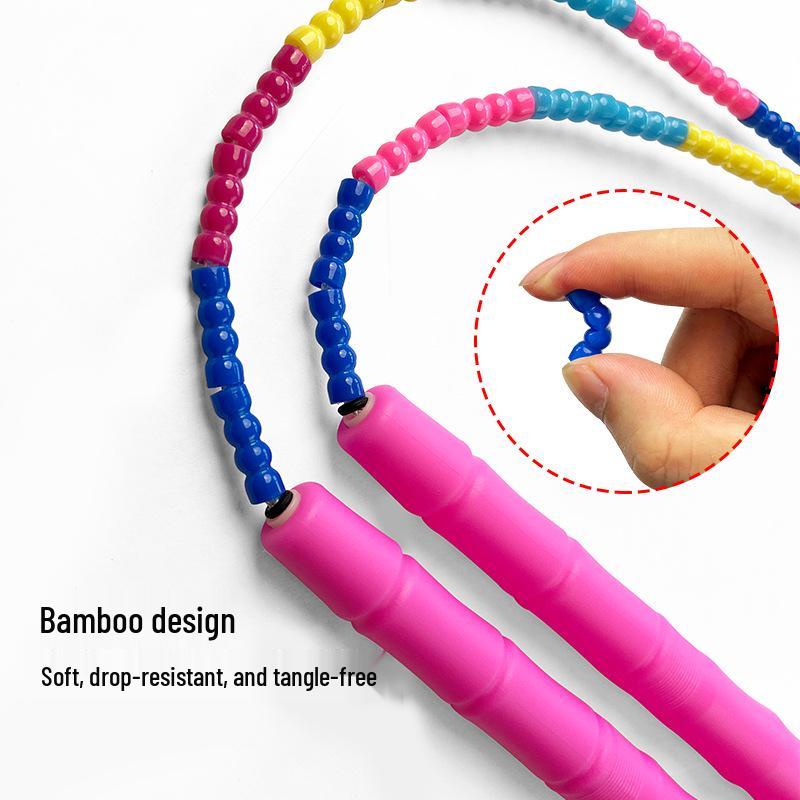 Interactive Multi-Person Bamboo Jump Rope for Kids & Teens - 3.6m/4.2m/5m/7m