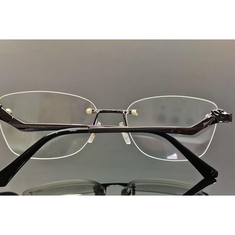 RSINC Imported Men Rimless Eyeglass Metal Gun-Grey Cat Eye-ware 81339133 Cart-11 JL166604552128