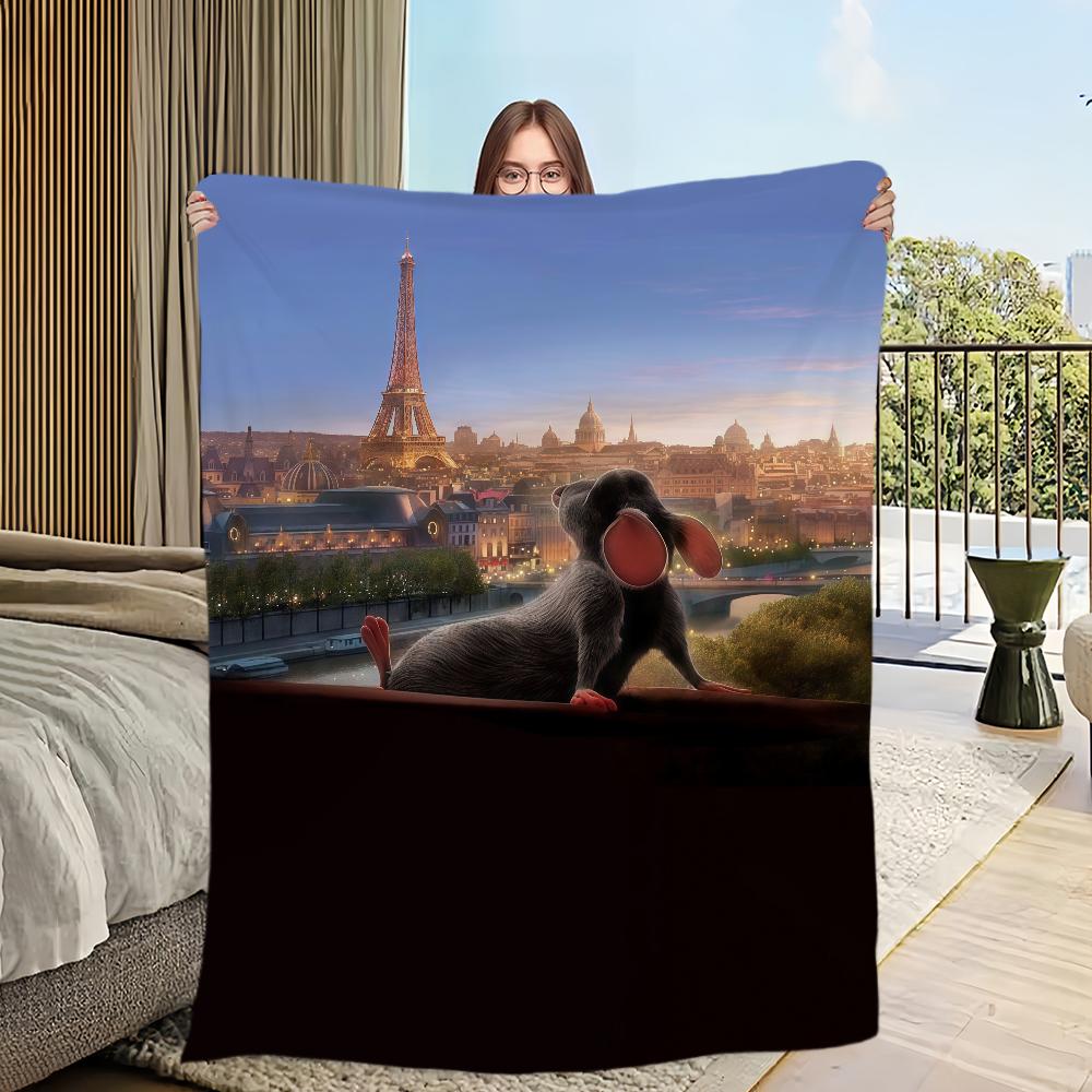 Film R-Ratatouille Film DSN Coperta Flanella calda comfort morbida coperta in peluche Per Picnic Letti Divani Case E Camere Da Letto