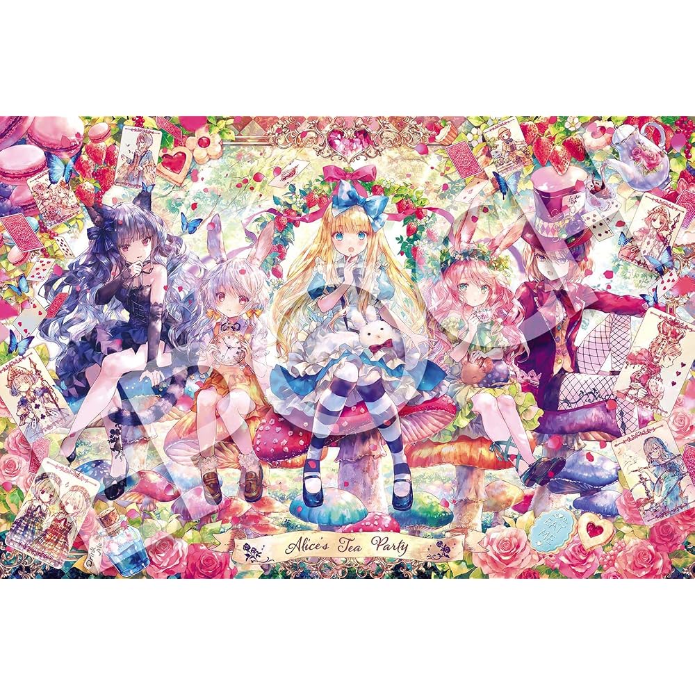 Epoch 1000 Piece Jigsaw Puzzle Illustration/Art Fantastic Art/Alice's Tea Party (50 x 75 cm) 11-6...