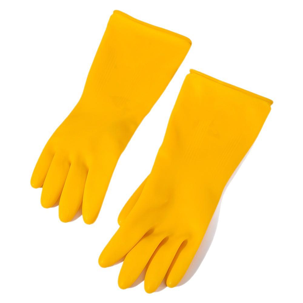 Yangcheng Beef Tendon Latex Gloves - Durable Waterproof Protection for Kitchen, Dishwashing, and Cleaning.