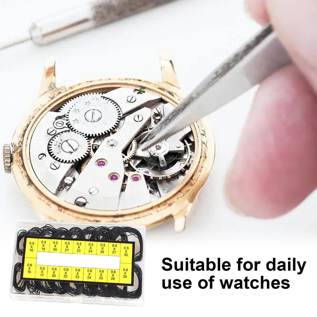 Watch Rubber Sealing Watch Waterproof Seal Watch Rubber Seal Watch Repair Tool Rubber for Watches O-Ring Gasket, Gasket, Gasket, Washer, Kit, O-Ring