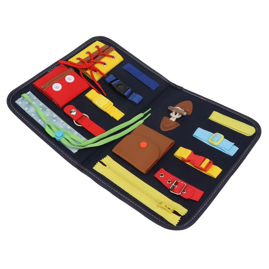 Montessori Sensory Board Learning Fine Motor Skills Sensory Activity Board for Kids Toddlers