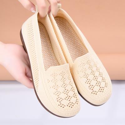 Women's Summer Shoes Soft Sole Shallow Mouth Lazy Casual Sneaker Ladies Shoes Breathable Mesh Fabric Free Shippiing Shoes