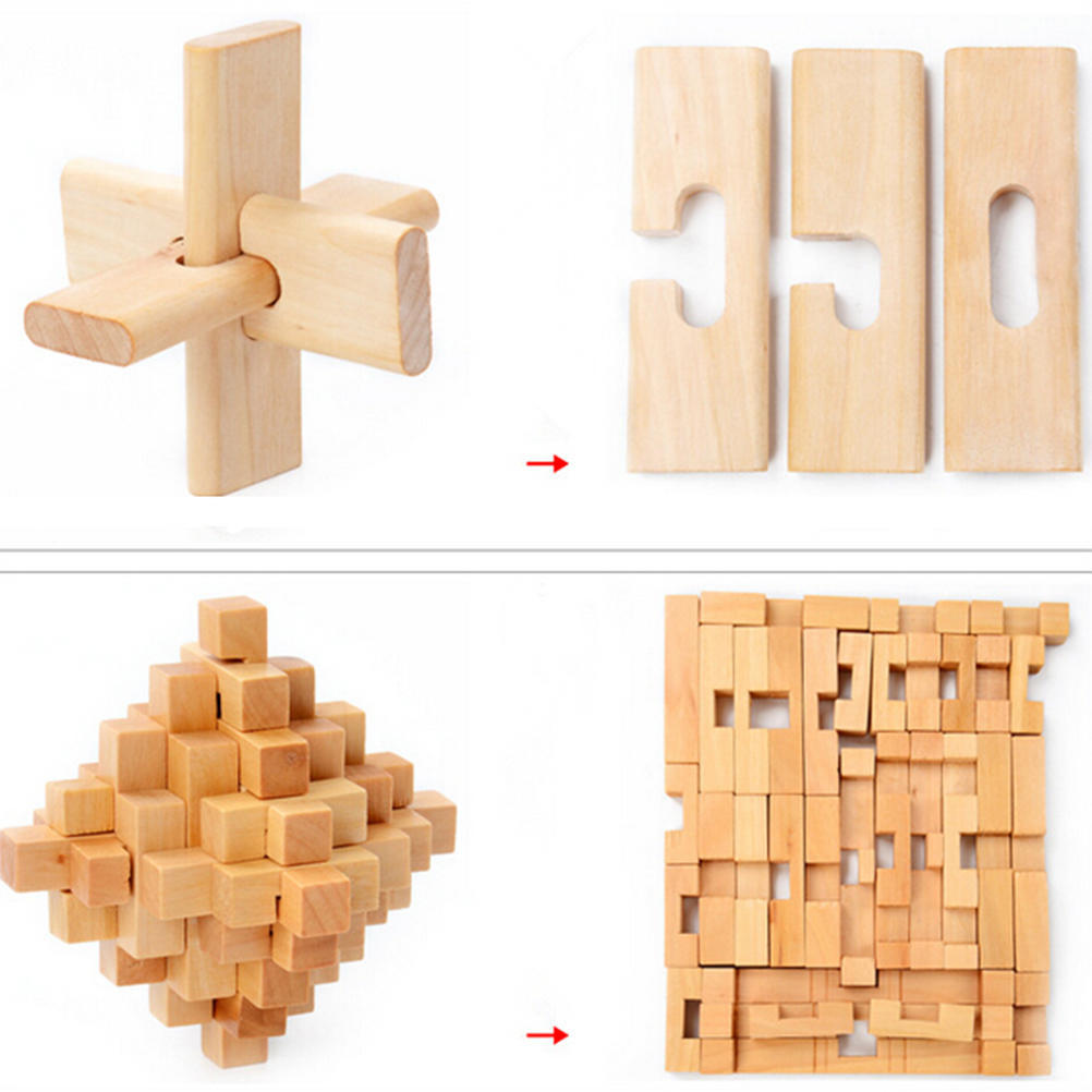 Rompicapo 3d Giochi Incastro Legno Adulti Giochi Legno Economici