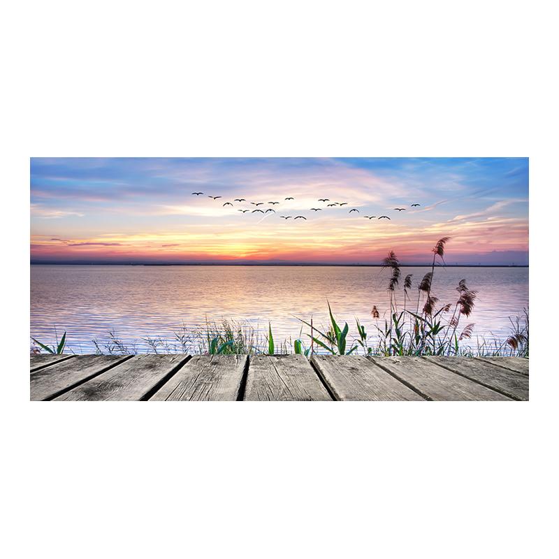 Sea Beach Bridge Posters And Prints Landscape Pictures Canvas Painting Modern Home Decor Wall Art For Living Room Sunset Cuadros