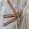 Brass Telescope Compass London Hidden On Top Wooden Walking Stick Canes