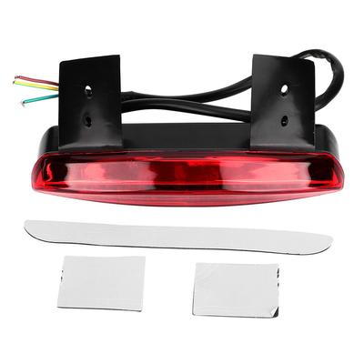 Fanale Posteriore Moto Lampada Bordo Posteriore Freno Parafango Fanale Posteriore Adatto per XL883N 2007 2013Rosso