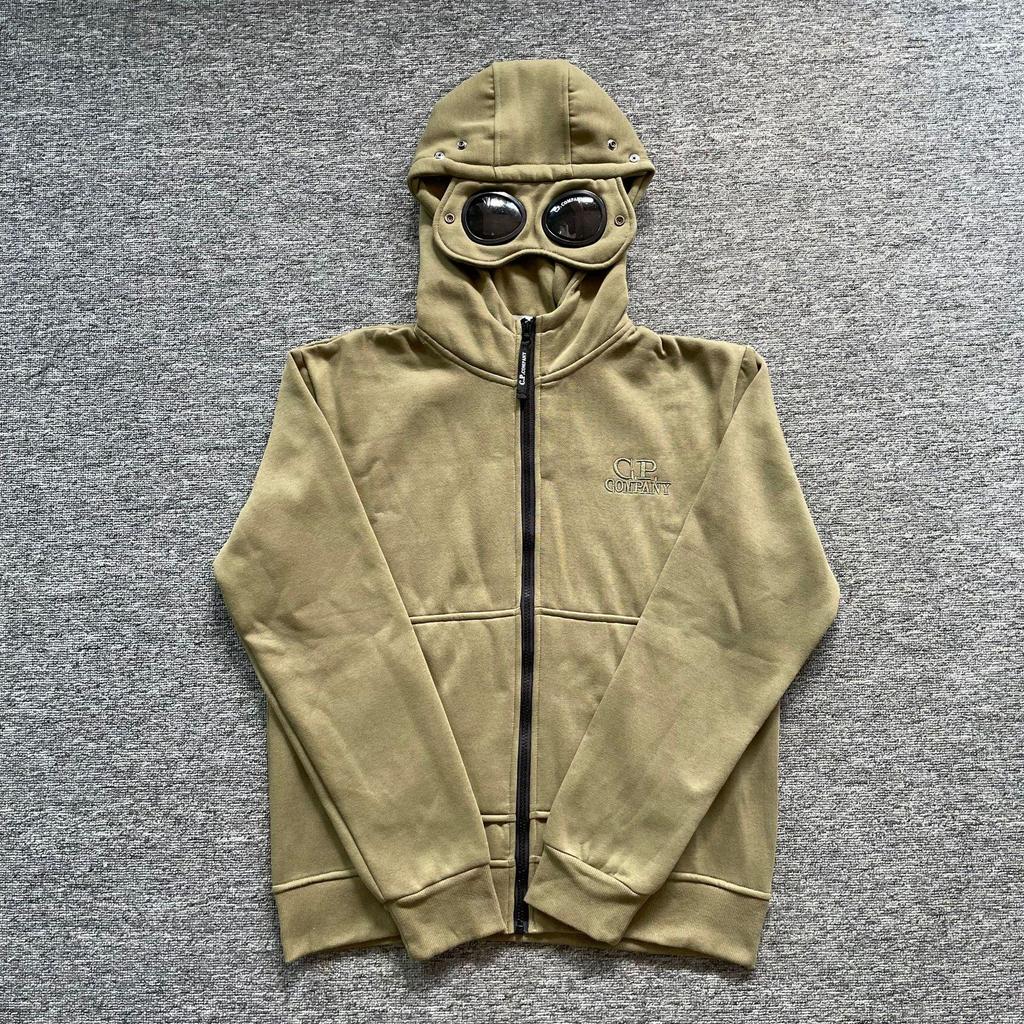 Trendy Autumn/Winter Unisex Round Lens Zipper Hoodie