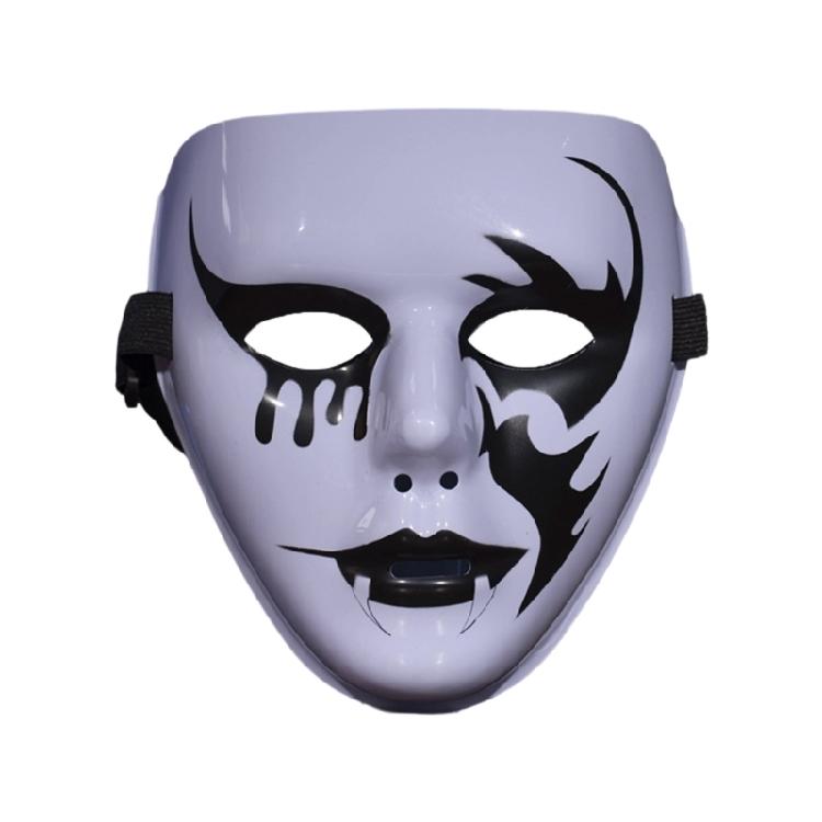 Halloween Fancy Dress Masks for Kids Adults Hand-painted Full Face Mask Street Dance Demons Step Mask for Masquerade