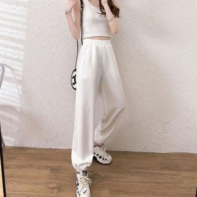 New Arrivals Open Run Spring Jogger Pants For Short Girls Harem Pants