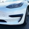 1 Paar Geeignet für Tesla Model 3 2017+ Stoßstange vorne Windabweiser Autoaufkleber Außenmodifikation