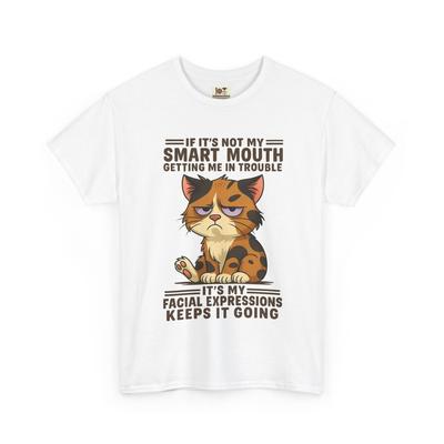 Sassy Cat Quote Tee,Funny Animal Shirt,Unisex Cotton T-Shirt,Gift for Cat Lovers