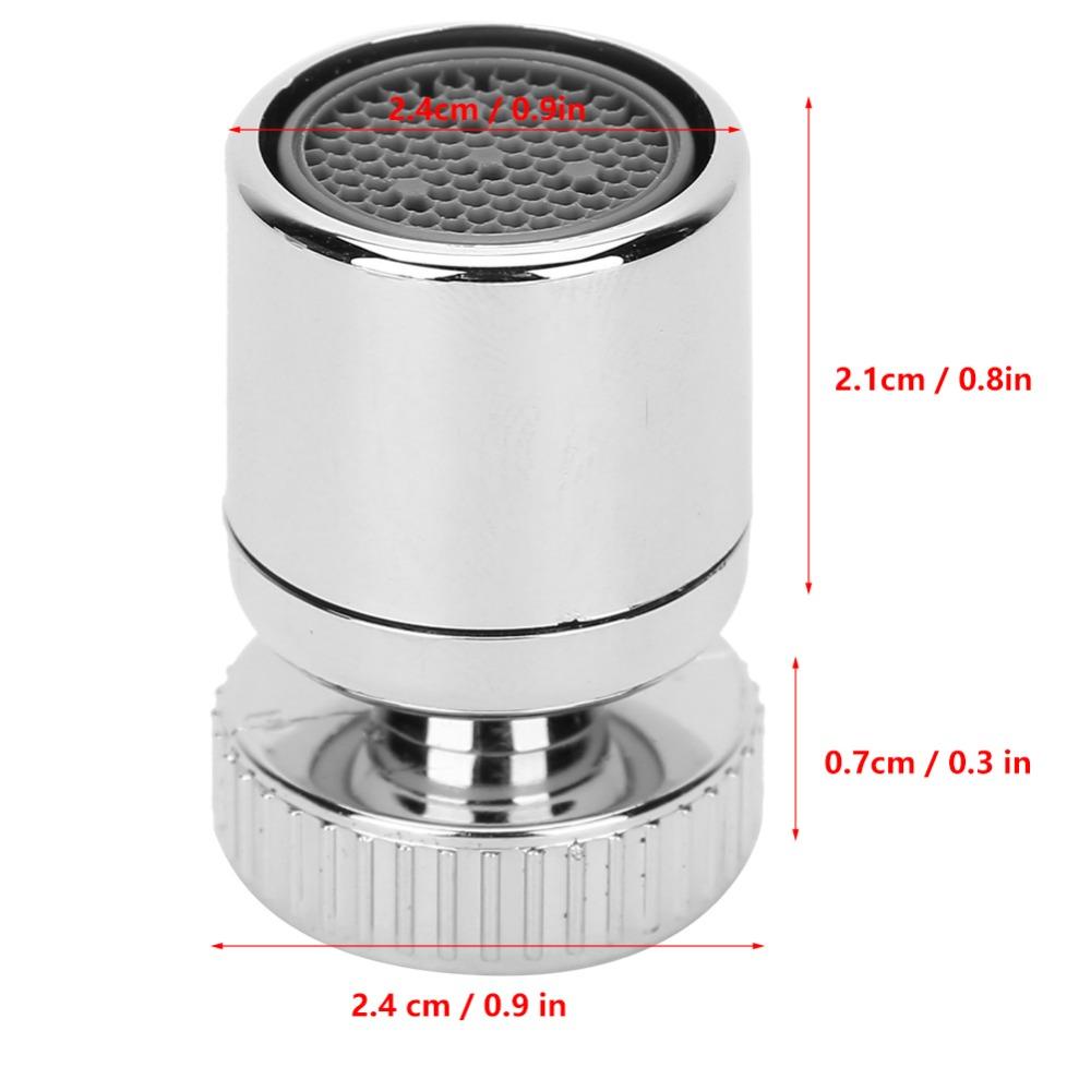 ABS Faucet Bubbler 360-Degree Rotating Faucet Nozzle Replacement Faucet Aerator  Kitchen Sink