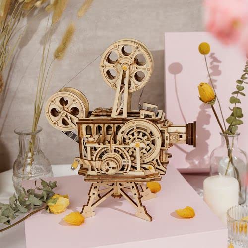 Tsukurundesu® 3D Wooden Puzzle LK601 with Japanese Instructions Projector